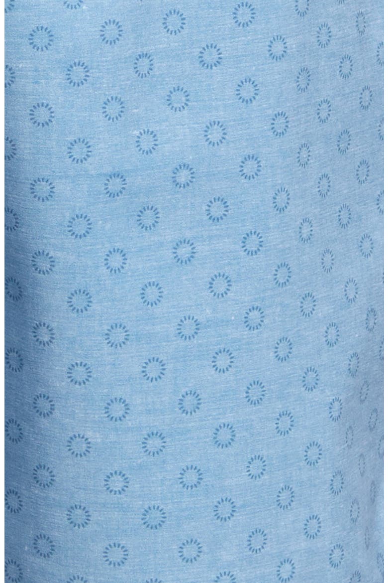 Men's Helicopter Tour Swim Trunks, Alternate, color, HEATHER AEGEAN BLUE