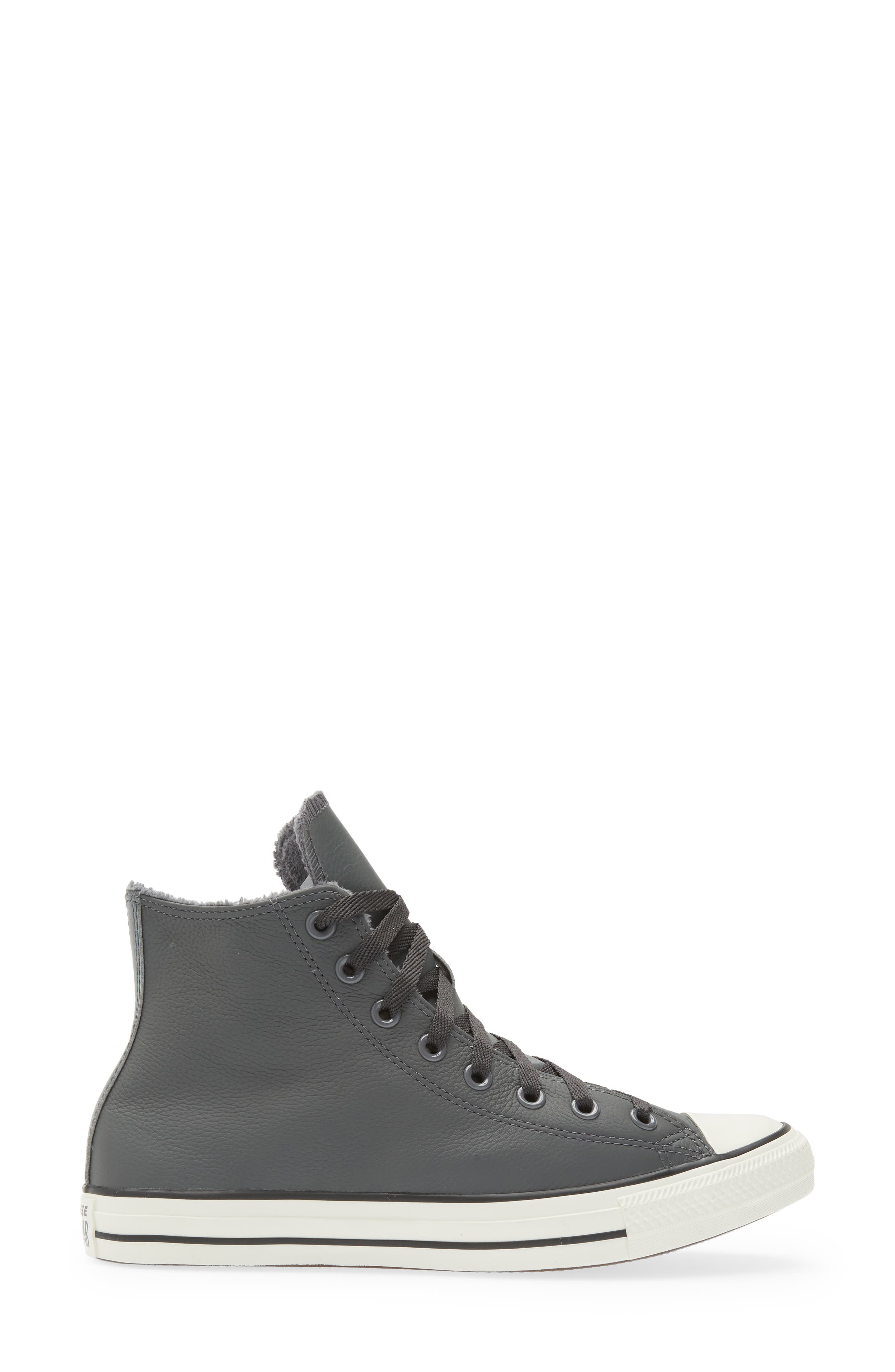 Converse Chuck Taylor All Star High Top Sneaker, Alternate, color, Iron Grey/ Egret/ Smoke Grey