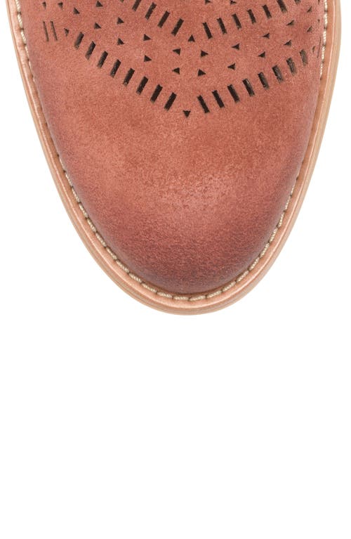 Söfft Adriana Block Heel Bootie In Pink