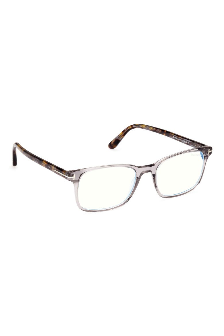 51mm Square Blue Light Blocking Reading Glasses, Alternate, color, GREY/ OTHER
