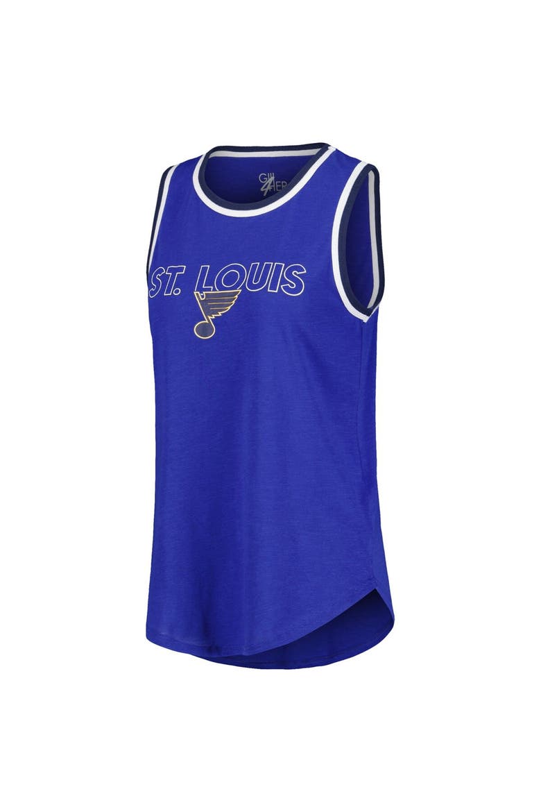 Women's G-III 4Her by Carl Banks Blue St. Louis Blues Strategy Tank Top, Alternate, color, Blue