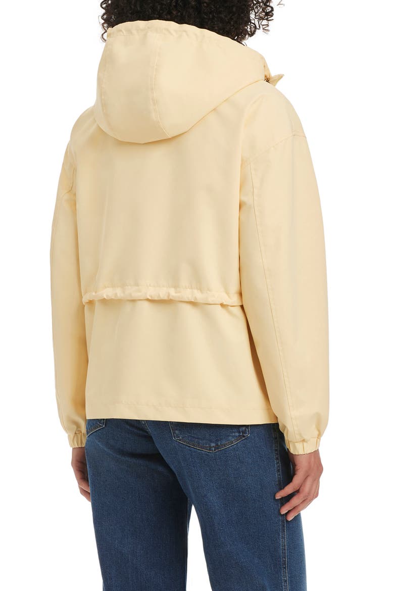 crop hooded jacket, Alternate, color, BUTTER