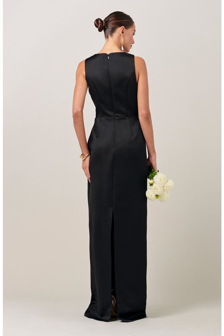 Estrella Gown, Alternate, color, Black