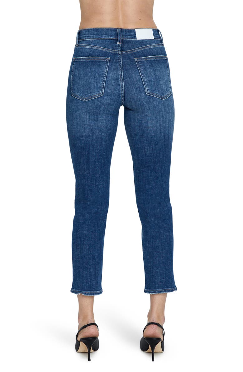 Pistola Monroe High Waist Crop Cigarette Jeans, Alternate, color, Pico