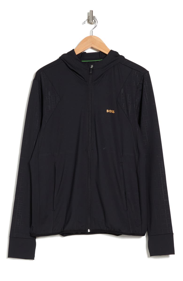 BOSS Sicon Zip-Up Hooded Jacket, Alternate, color, 