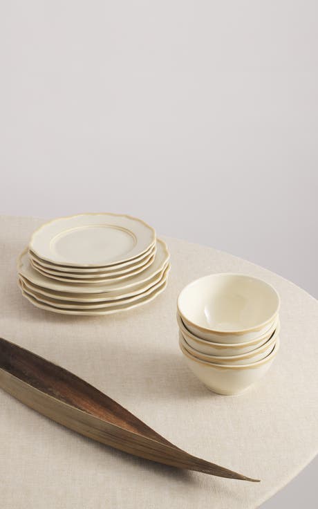 12 Piece Set with Cereal Bowl