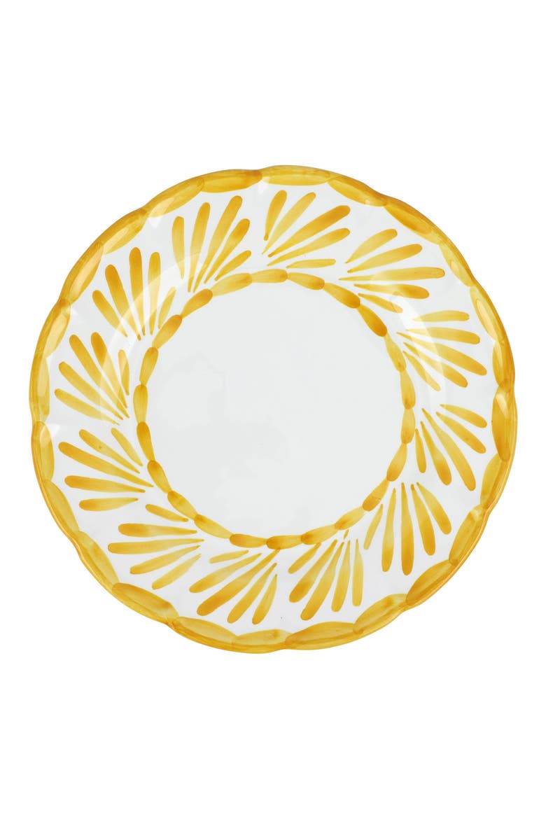 Arezzo Yellow Dinner Plate, Main, color, YELLOW