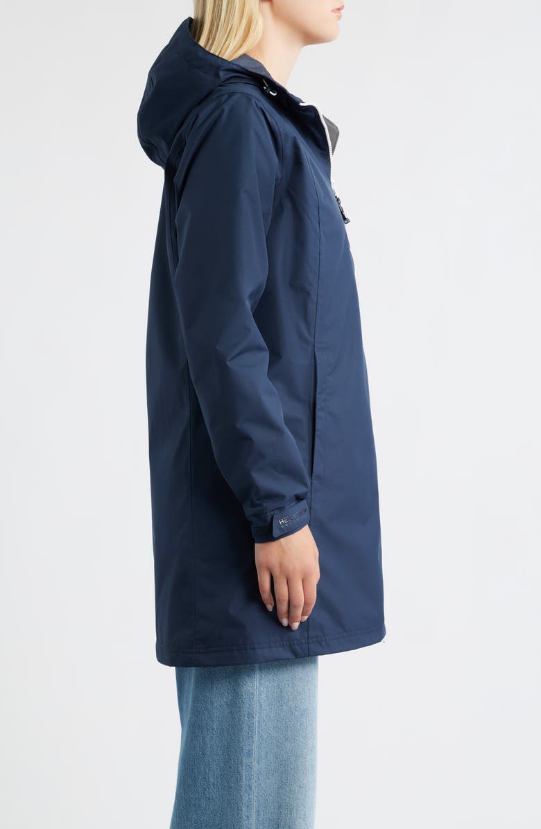 Helly Hansen Belfast Waterproof Hooded Jacket, Alternate, color, 597 Navy