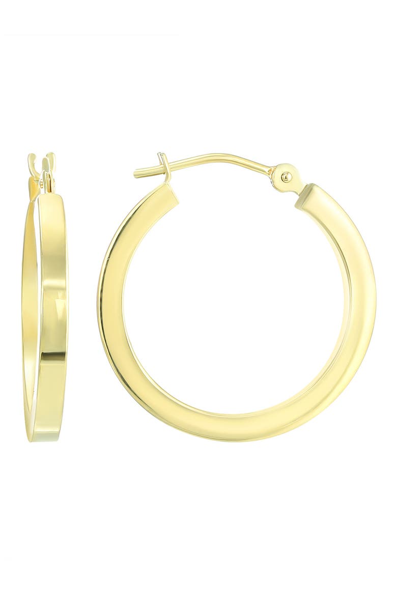 14K Gold Hoop Earrings, Main, color, GOLD