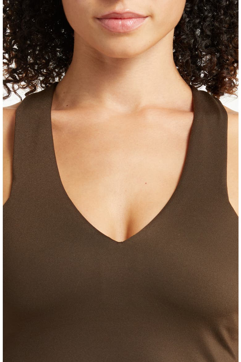 Real Sports Bra, Alternate, color, ESPRESSO