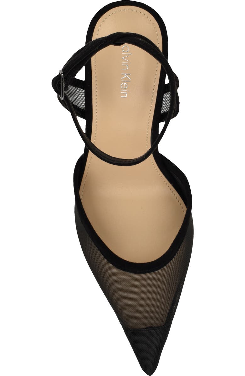 Calvin Klein Ozala Ankle Strap Pump, Alternate, color,