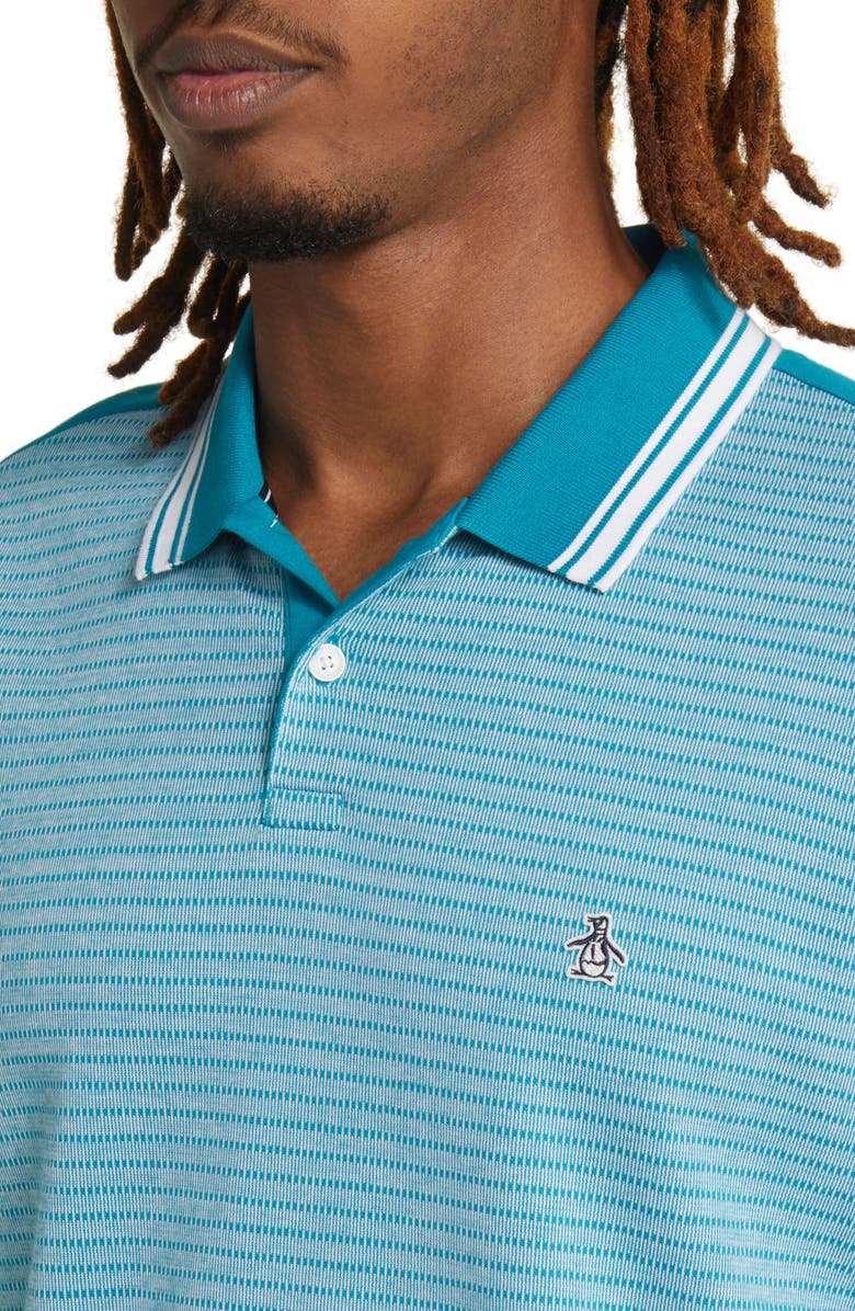 Original Penguin Tipped Interlock Polo, Alternate, color, 