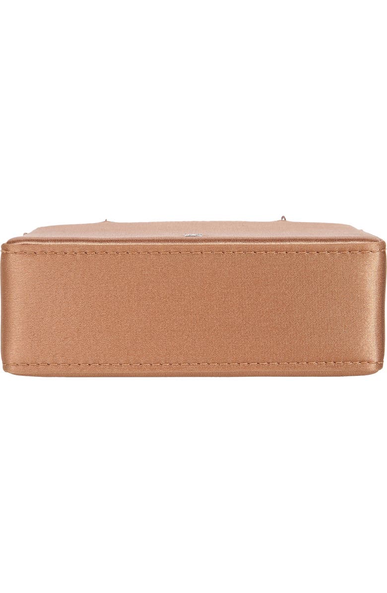 Amina Muaddi Superamini Julia Studded Top Handle Bag, Alternate, color,