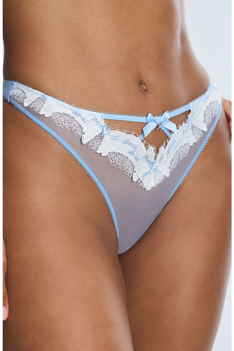 Take a Vow Brazilian Briefs, Main, color, ENDLESS BLUE