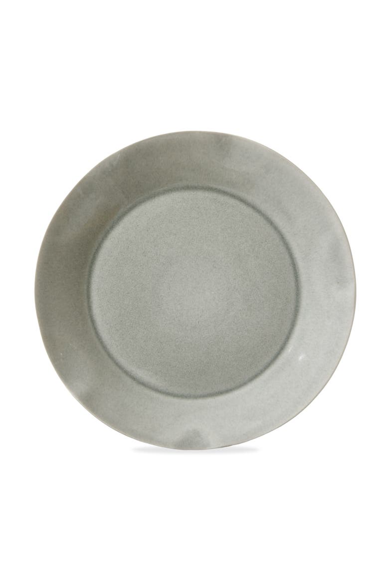 Hudson Dinner Plate Slate Slate Stoneware Everyday, Main, color, Grey