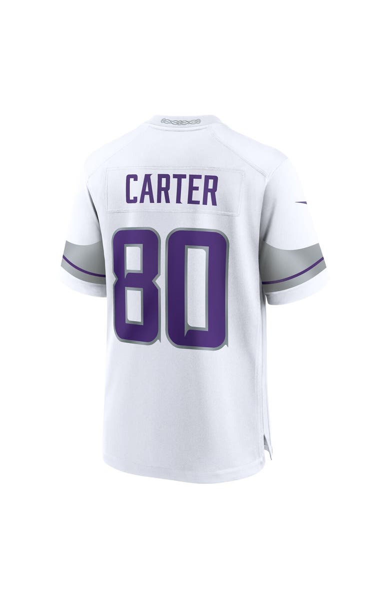 Nike Men's Nike Cris Carter White Minnesota Vikings Alternate Retired Player Game Jersey, Alternate, color, White