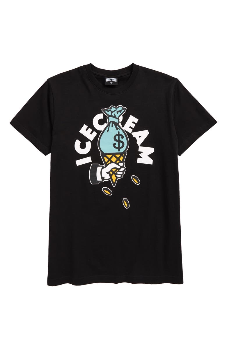 ICECREAM Men's Cash Rules Graphic Tee, Alternate, color, 