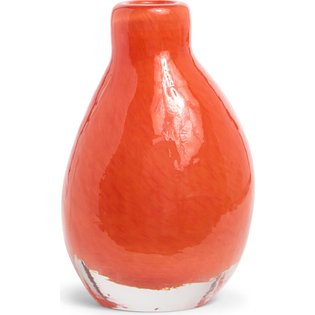 One Hundred 80 Degrees Bulb Vase In Red