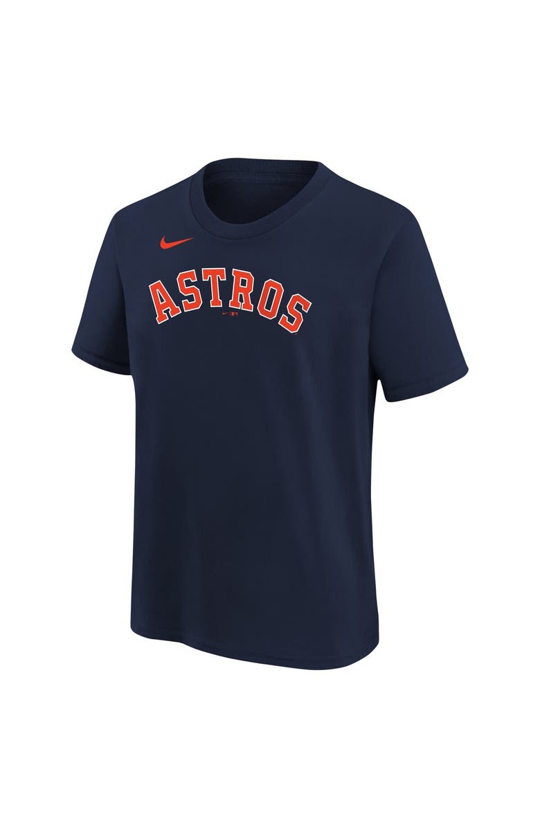 Nike Youth Nike Framber Valdez Navy Houston Astros Name & Number T-Shirt, Alternate, color, Navy