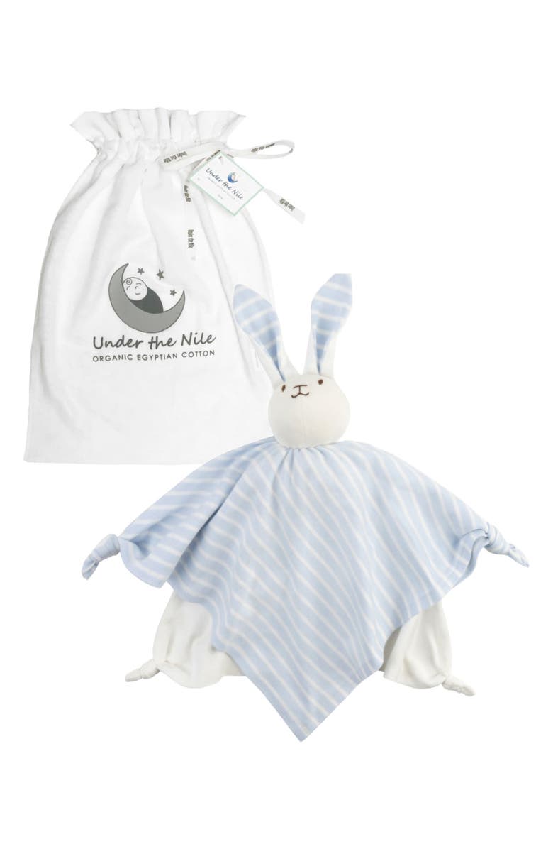 Under the Nile Organic Cotton Bunny Lovey Toy, Main, color,