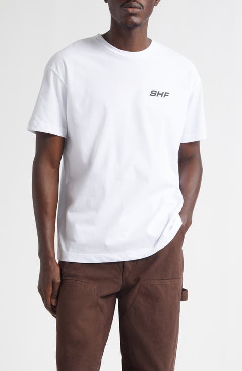 Gender Inclusive Flower Logo Regenerative Cotton Graphic T-Shirt