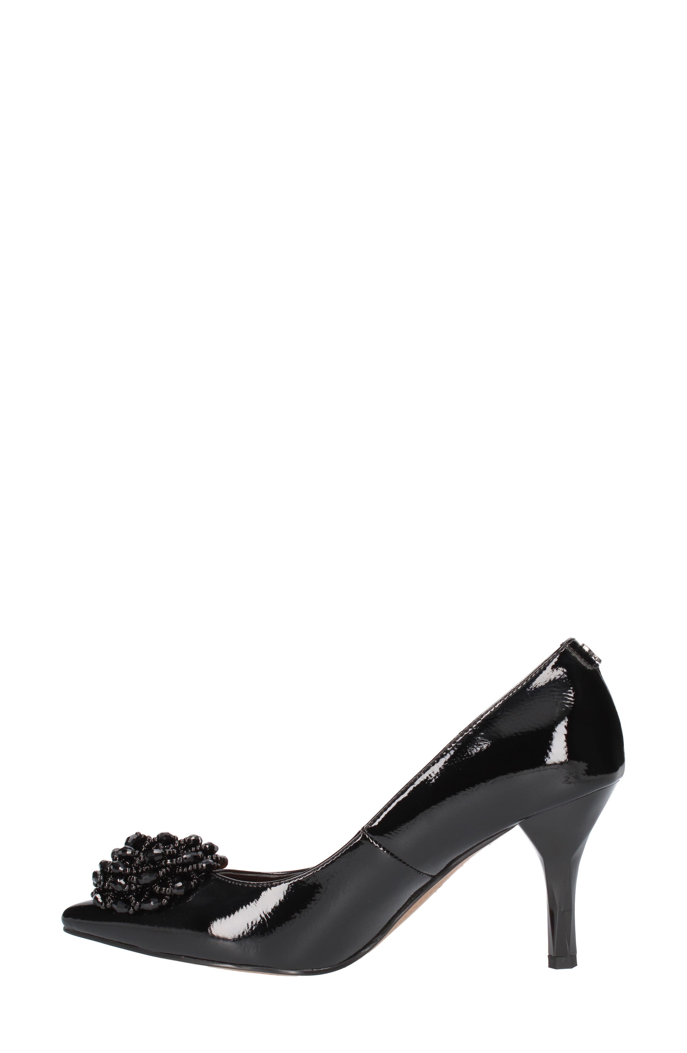 J. Reneé Premita Embellished Pointed Toe Pump, Alternate, color, 