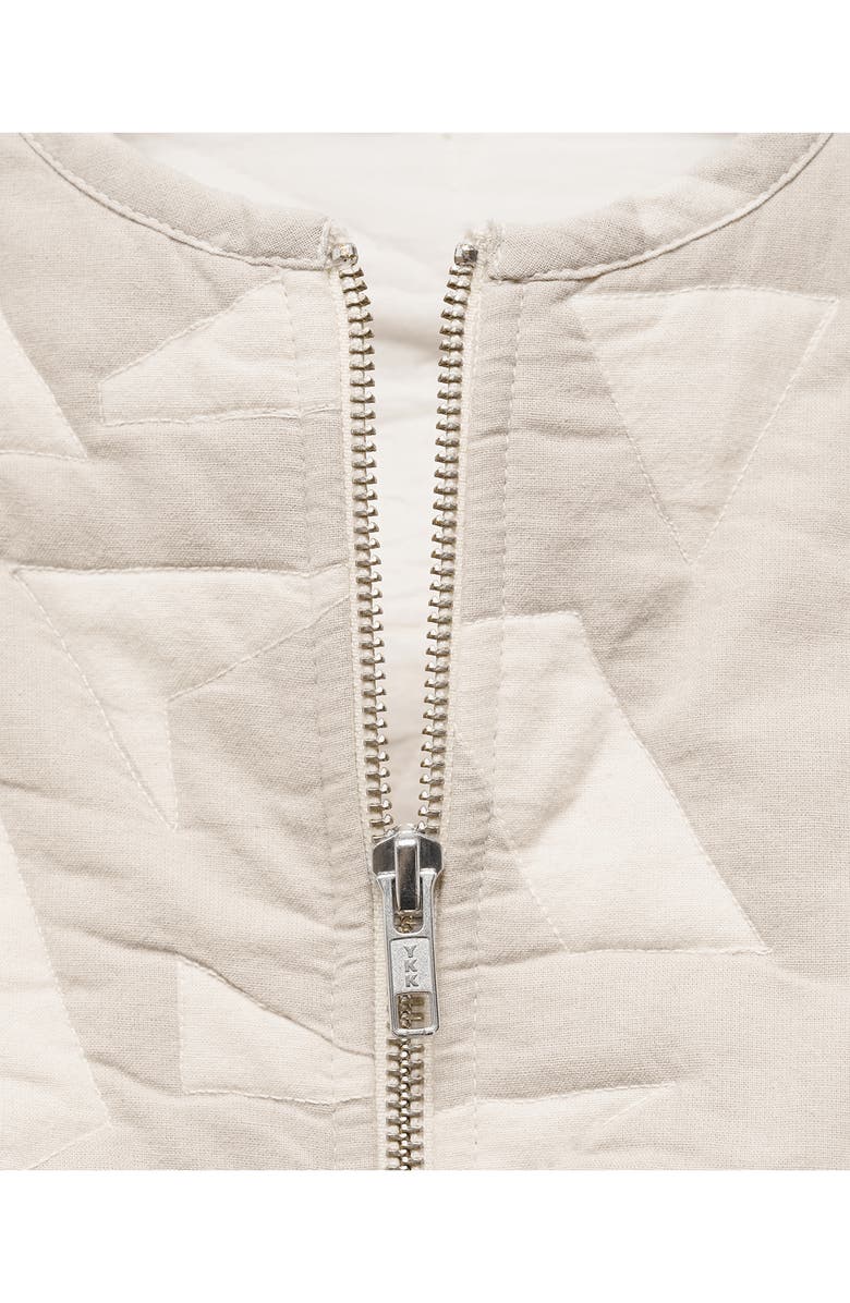 MANGO Crop Quilted Jacket, Alternate, color, 