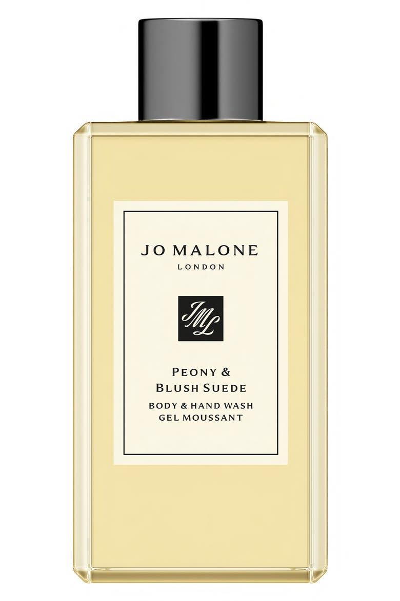 Peony & Blush Suede Body & Hand Wash, Main, color, NO COLOR
