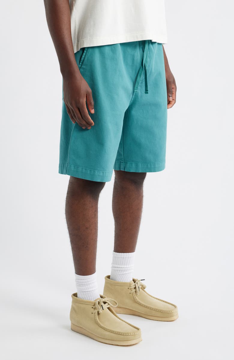 Carhartt Work In Progress Floyde Relaxed Fit Twill Shorts, Alternate, color, Saguaro Garment Dyed