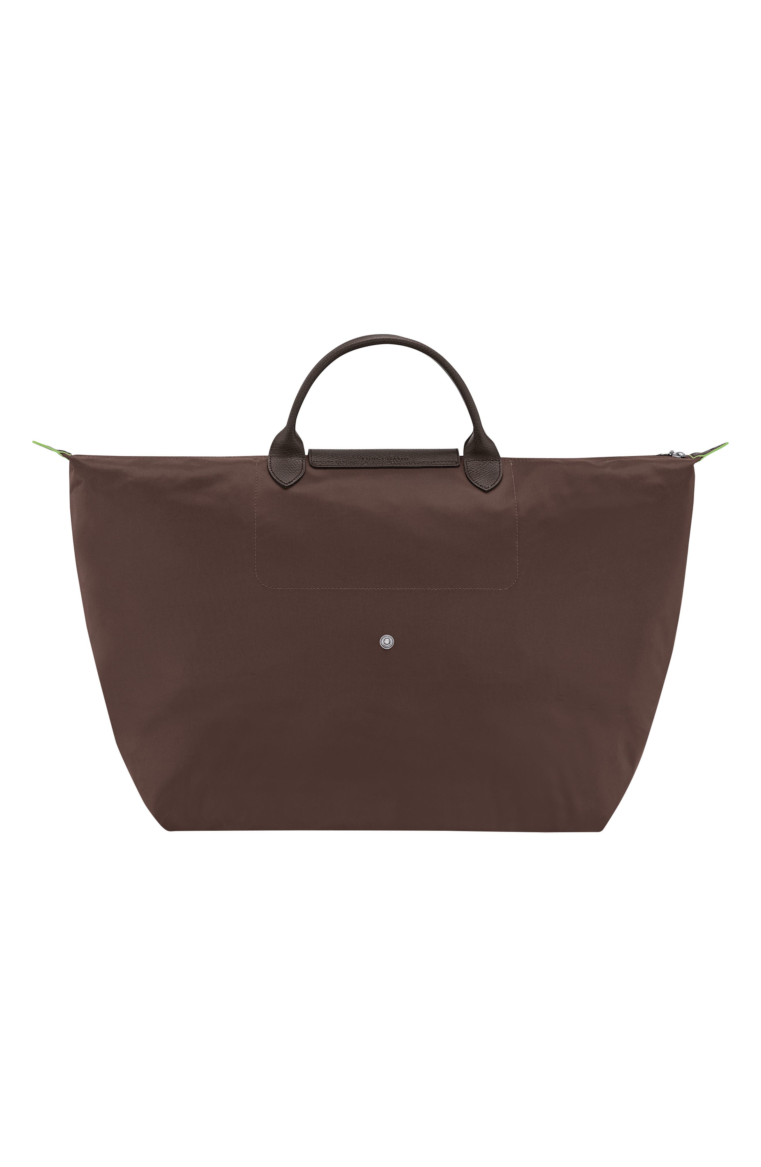 Longchamp Large Le Pilage Travel Bag, Alternate, color, Mocha