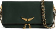 Zadig & Voltaire Rock Grained Leather Crossbody Bag