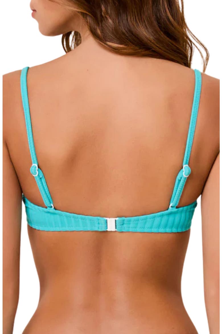 The Daphne Underwire Bikini Top, Alternate, color, AZUL