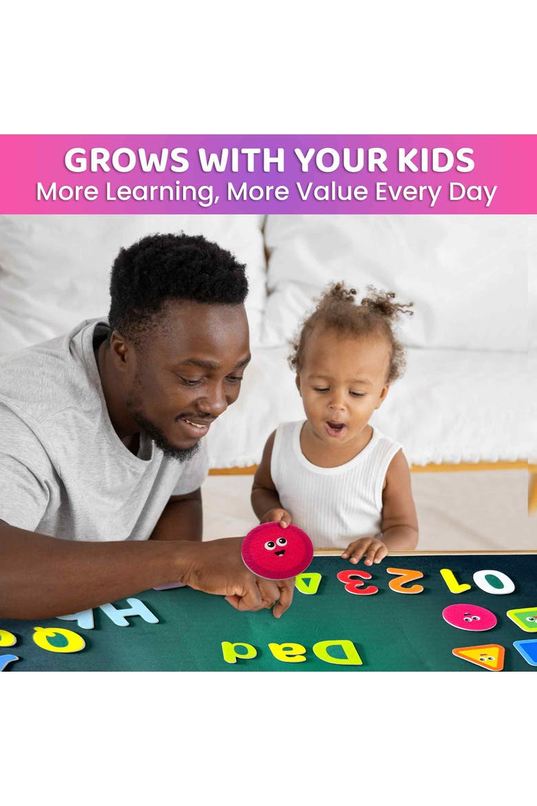 Kids Felt Board Learning Set, Alternate, color, Abc