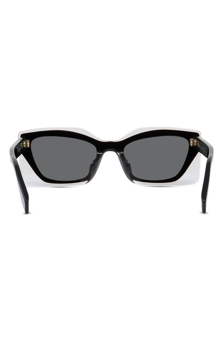 Fendi 'Fendi 53mm Rectangular Sunglasses, Alternate, color,