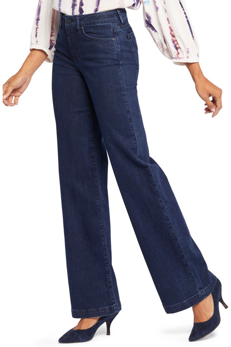 Teresa Wide Leg Jeans, Alternate, color, MYSTIQUE