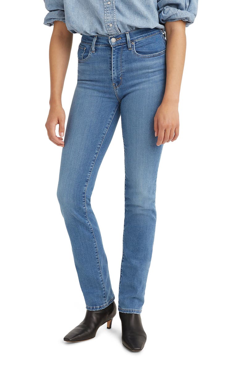 Levi's<sup>®</sup> 724<sup>™</sup> High Waist Straight Leg Jeans, Main, color, 