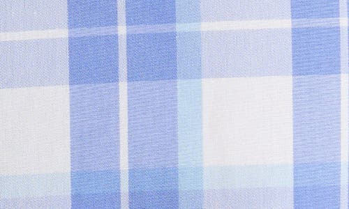 Untuckit Gillingham Plaid Wrinkle Free Cotton Button-up Shirt In Blue