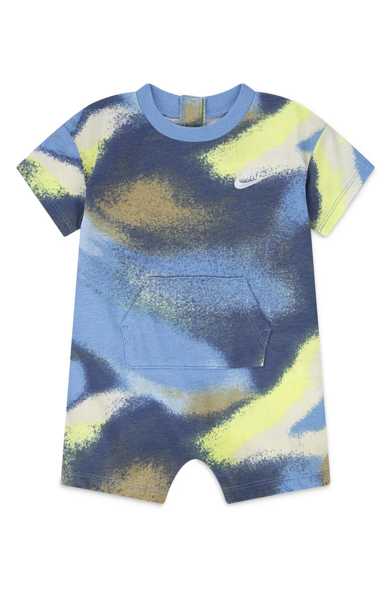 Nike Club Express Spray Paint Romper, Main, color, 