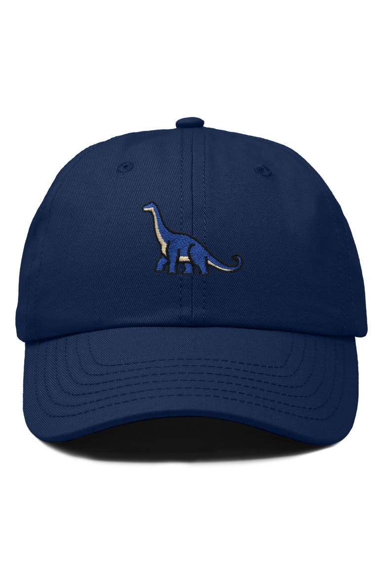 Brachiosaurus Dad Cap, Main, color, Navy Blue
