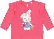 Huxbaby Flower Field Bunny Frill Top