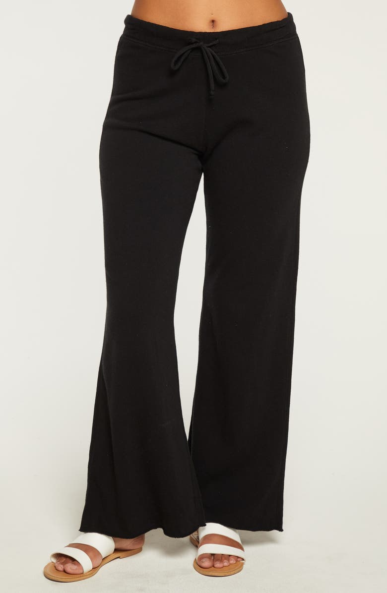 Chaser Wide Leg Cotton Fleece Lounge Pants, Alternate, color, 