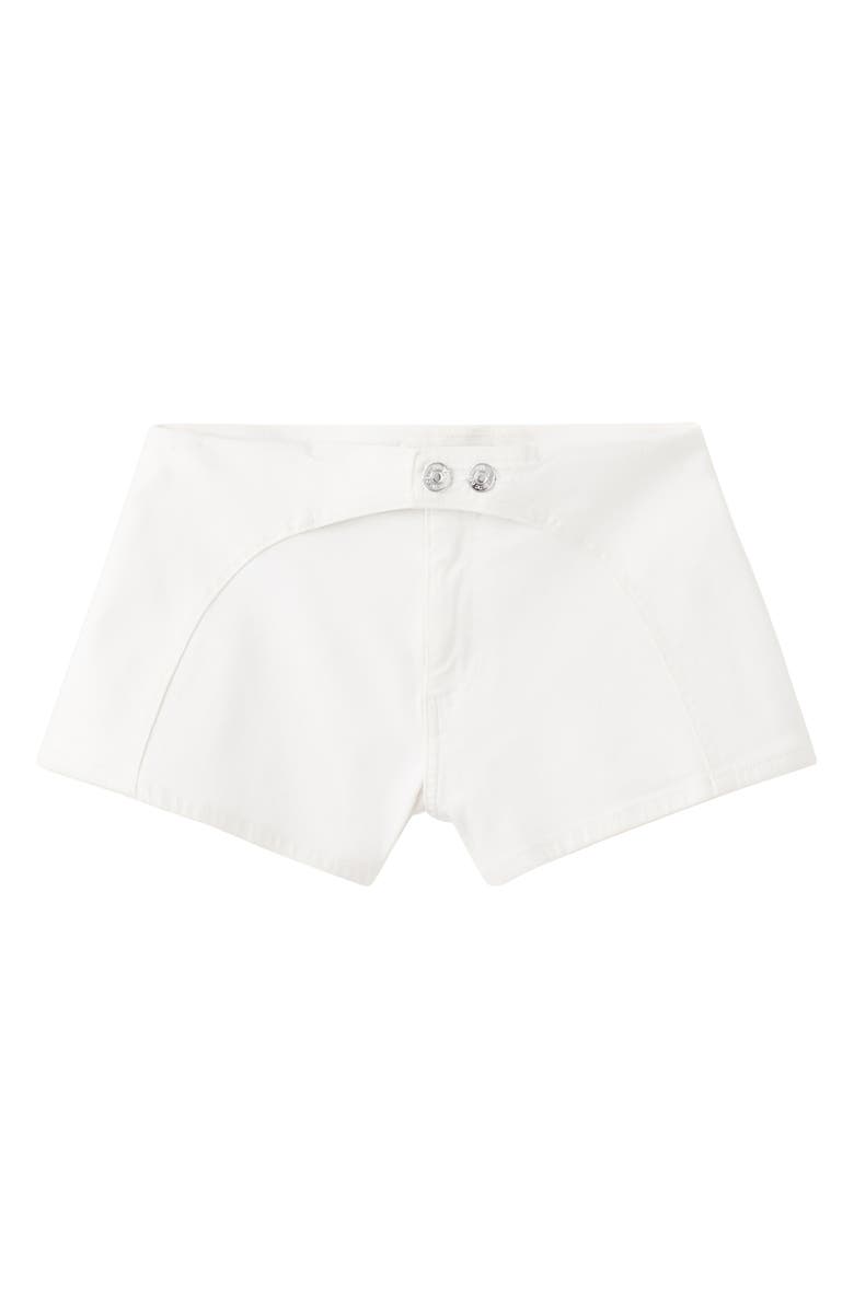 MANGO TEEN Denim Minishorts, Alternate, color,