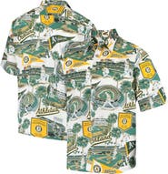 Reyn Spooner Men's Reyn Spooner Green Oakland Athletics Scenic Button-Up Shirt