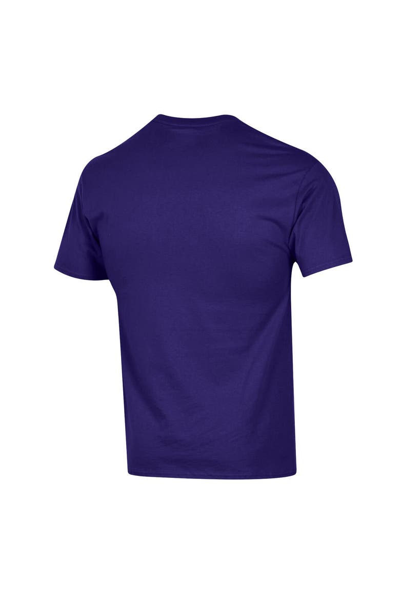 Men's Champion Purple Washington Huskies High Motor T-Shirt, Alternate, color, Purple