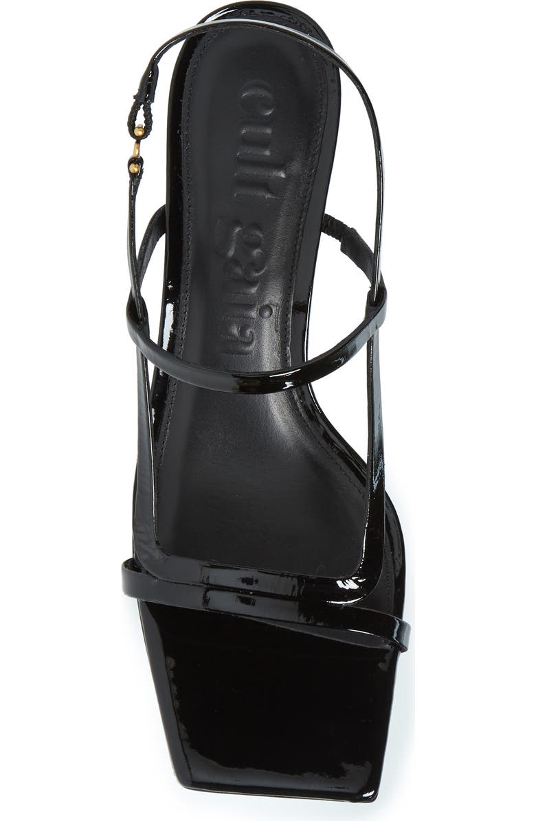 Cult Gaia Reina Slingback Sandal, Alternate, color, Black
