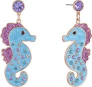 Hallmark Blue Seahorse Earrings