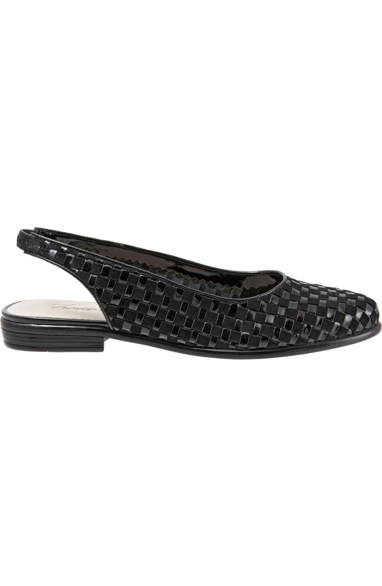 Trotters Lucy Slingback Flat - Wide Width Available, Alternate, color,