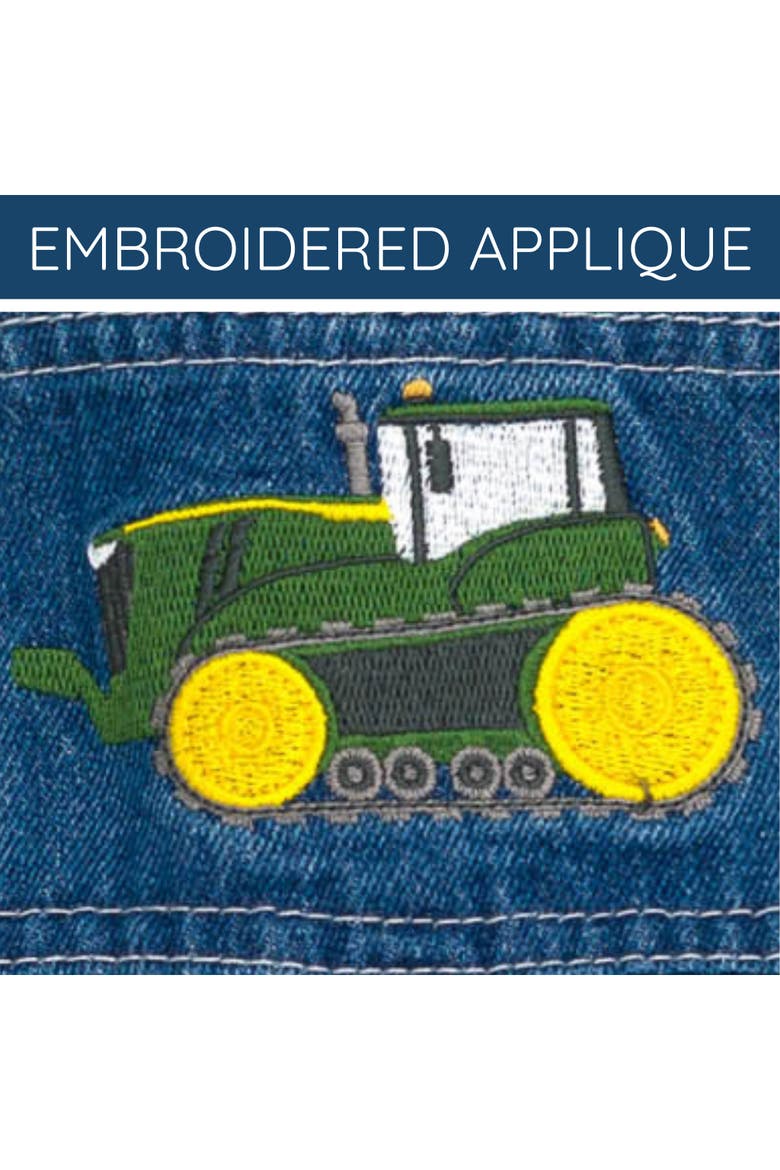 Denim Shortall, Alternate, color, Medium Wash Denim