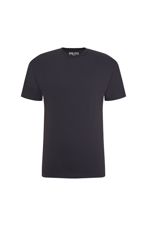 Epic Fits Crew Neck T-shirt In Gray
