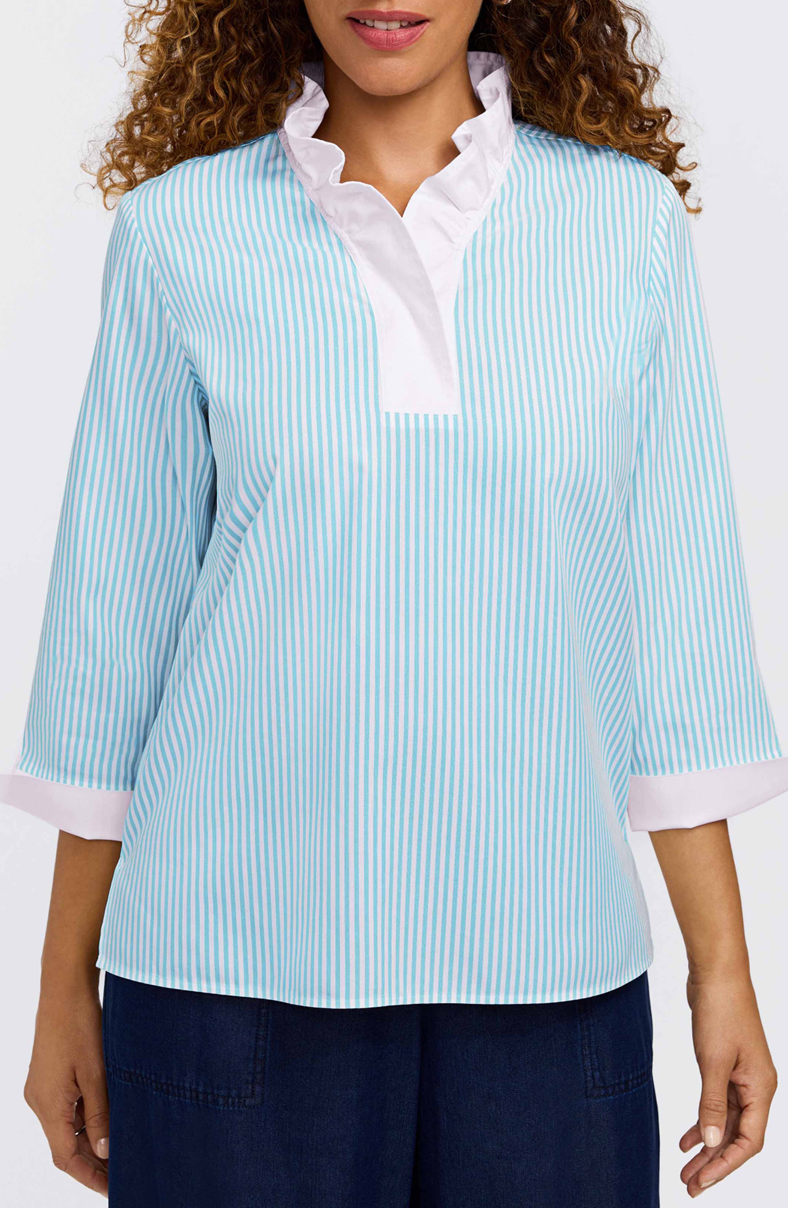 CAPRI BLUE/ WHITE